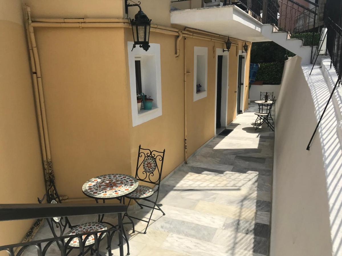 Schoenes Familienappartement In Pelekas, Corfu Mit Meerblick Экстерьер фото