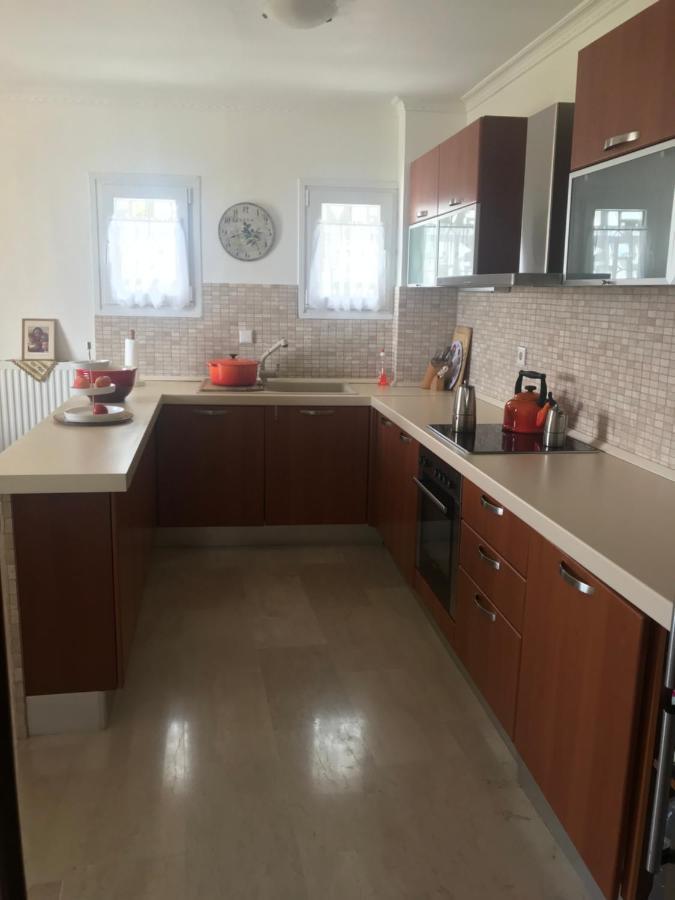 Schoenes Familienappartement In Pelekas, Corfu Mit Meerblick Экстерьер фото
