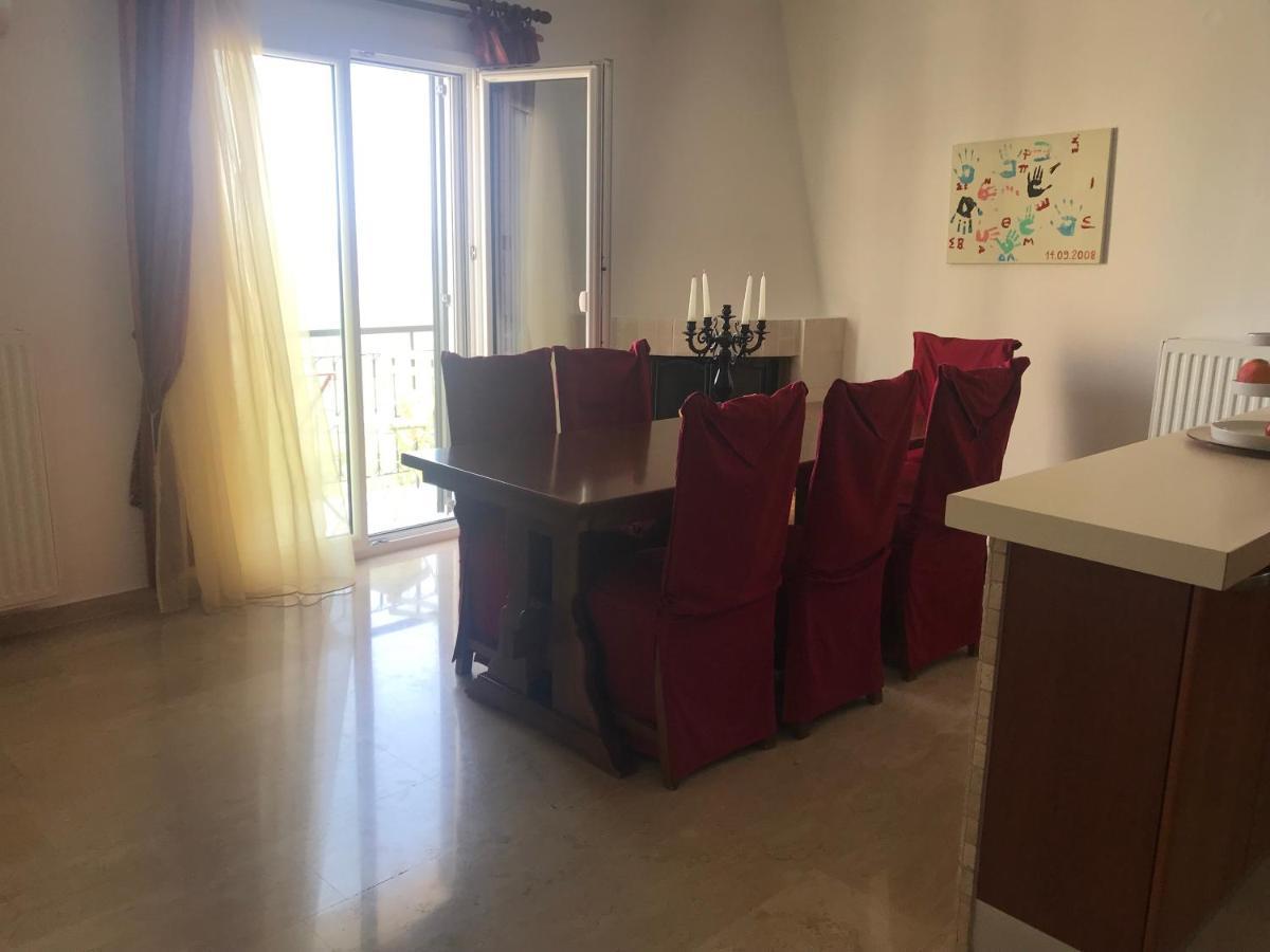 Schoenes Familienappartement In Pelekas, Corfu Mit Meerblick Экстерьер фото