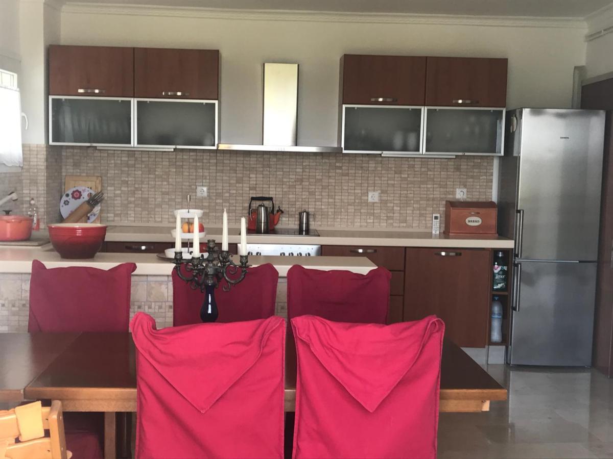 Schoenes Familienappartement In Pelekas, Corfu Mit Meerblick Экстерьер фото