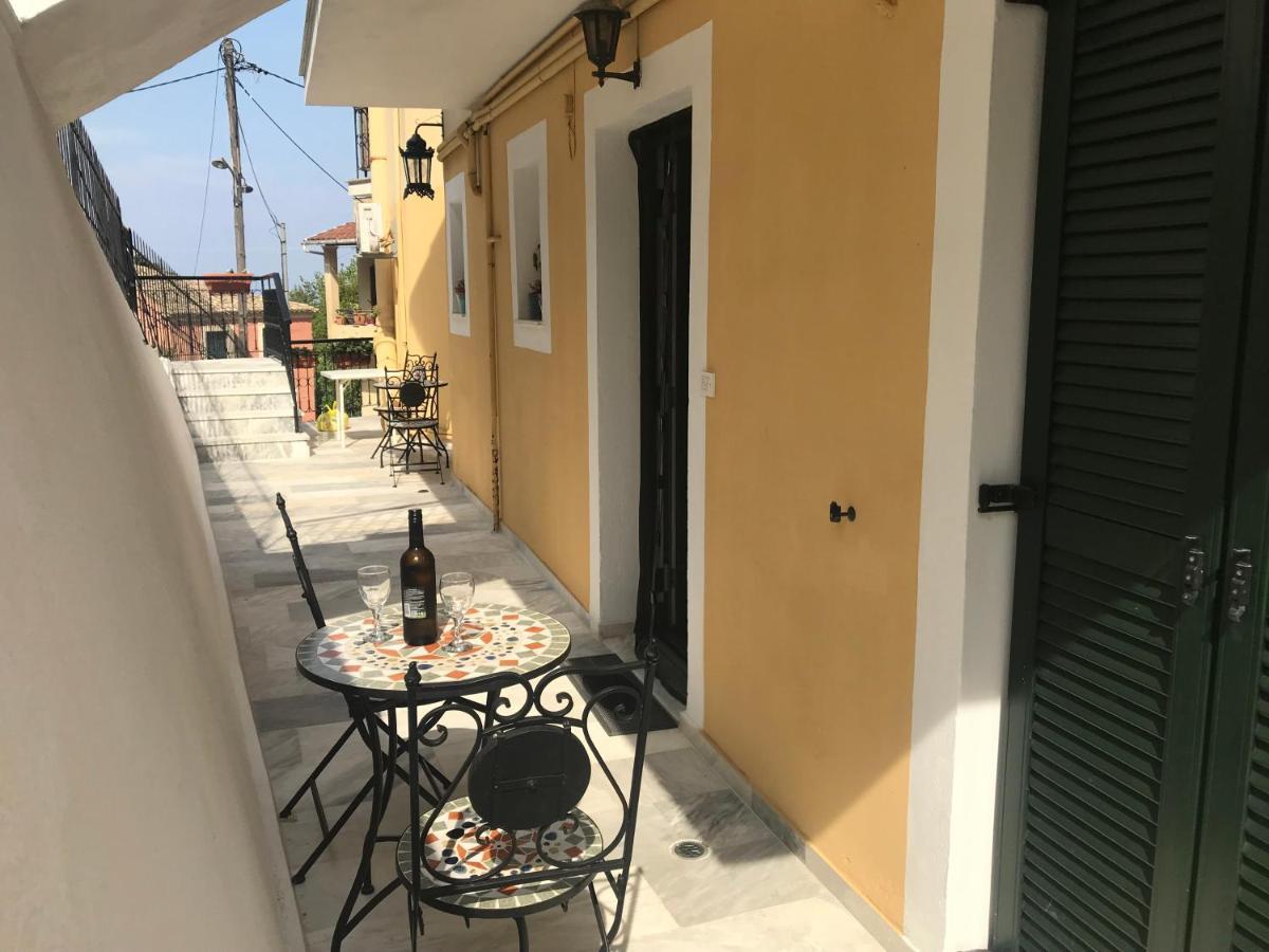 Schoenes Familienappartement In Pelekas, Corfu Mit Meerblick Экстерьер фото