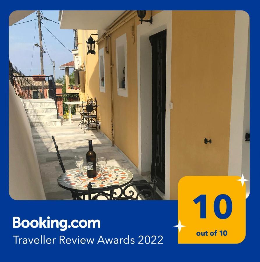 Schoenes Familienappartement In Pelekas, Corfu Mit Meerblick Экстерьер фото