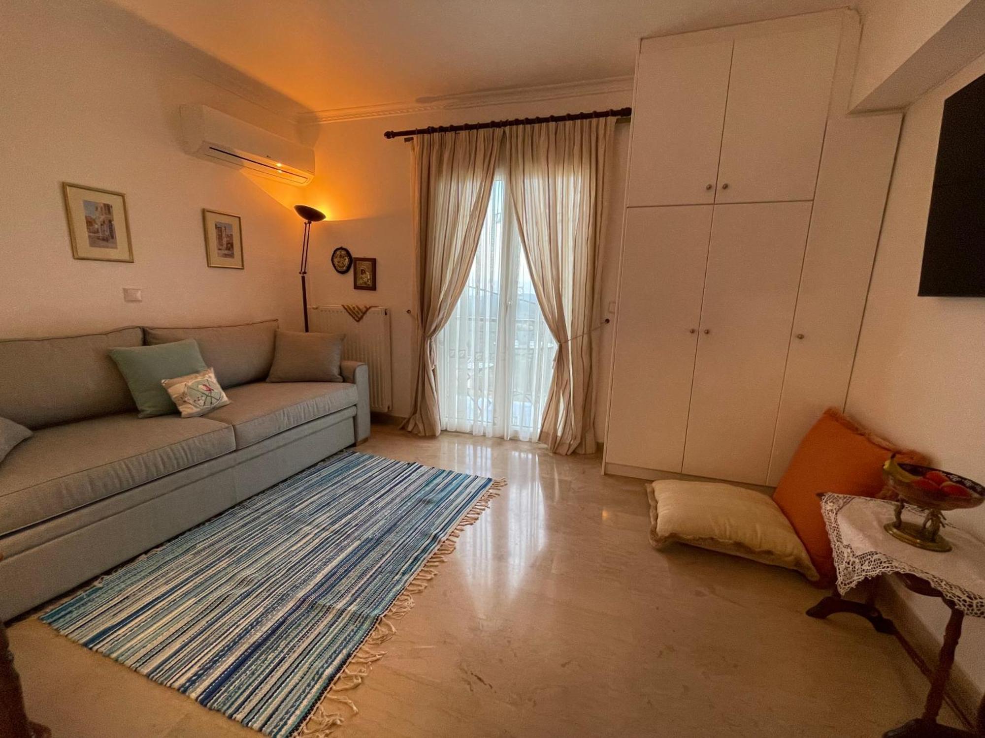 Schoenes Familienappartement In Pelekas, Corfu Mit Meerblick Экстерьер фото